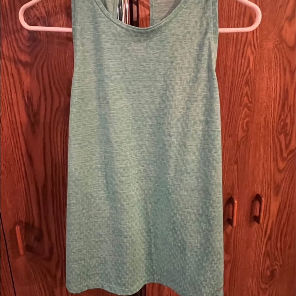 Sleeveless Green Women's Top